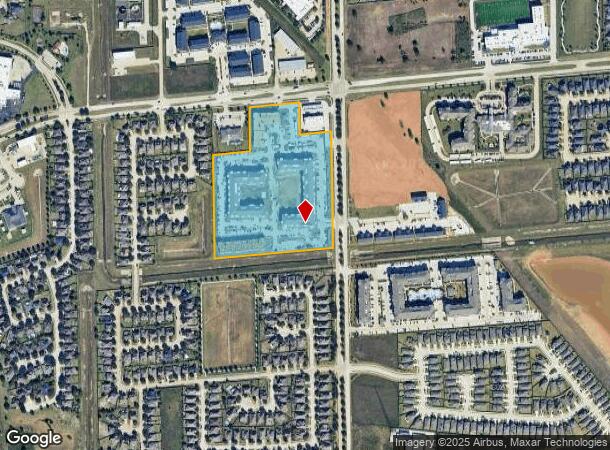 7222 S Peek Rd, Richmond, TX Parcel Map