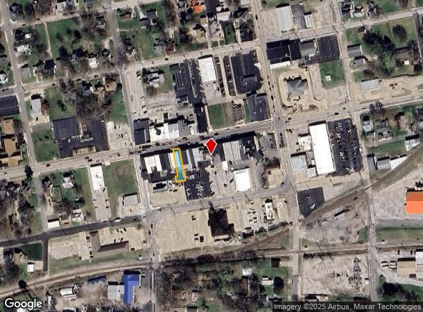 160 W Broadway St, Sparta, IL Parcel Map