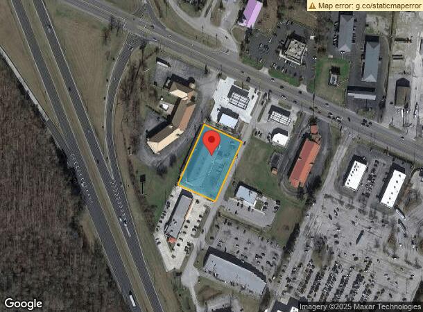  84 Relco Dr, Manchester, TN Parcel Map