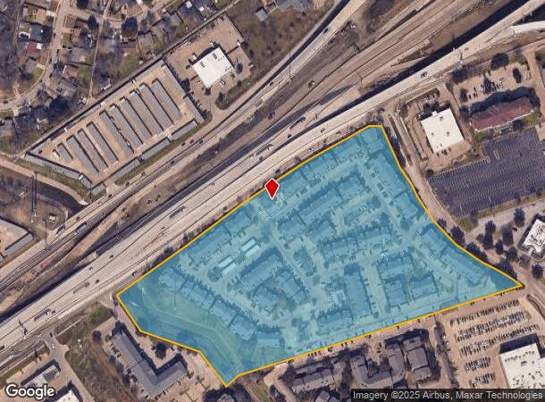 4035 Towne Crossing Blvd, Mesquite, TX Parcel Map
