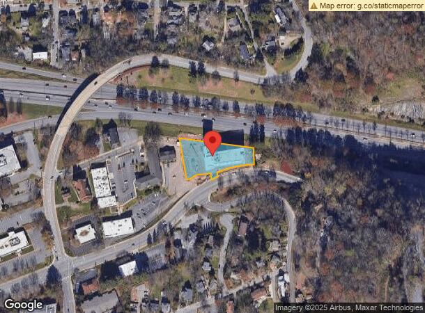  62 College Pl, Asheville, NC Parcel Map