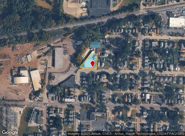 643 Holmes Ave, Barberton, OH Parcel Map