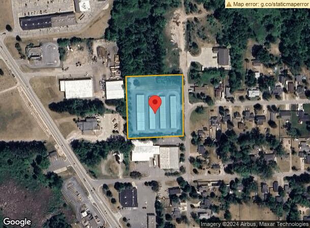  155 Narrin St, Ortonville, MI Parcel Map