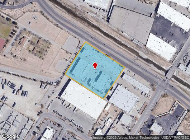  840 Hawkins Blvd, El Paso, TX Parcel Map