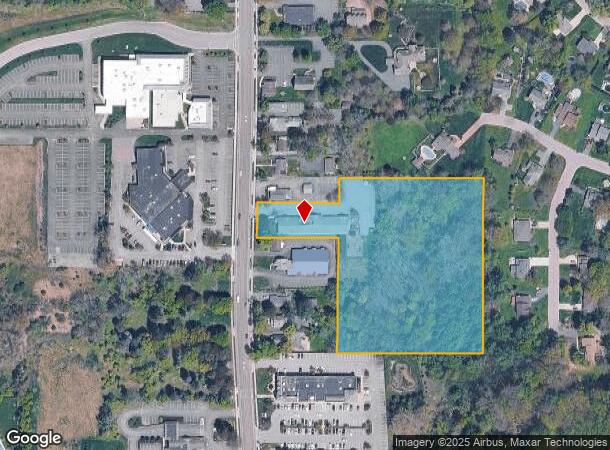  3943 N Buffalo St, Orchard Park, NY Parcel Map