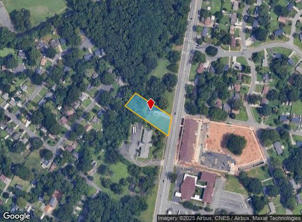  723 W Sugar Creek Rd, Charlotte, NC Parcel Map