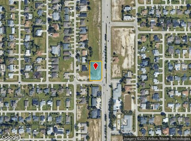 1820 Sw Santa Barbara Blvd N, Cape Coral, FL Parcel Map