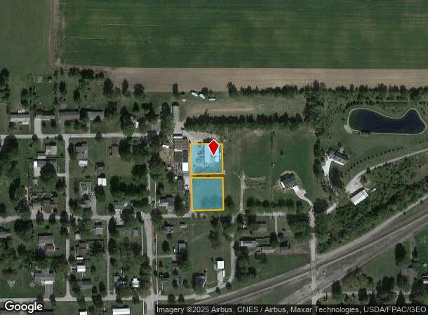 703 Monroe St, Arcadia, OH Parcel Map