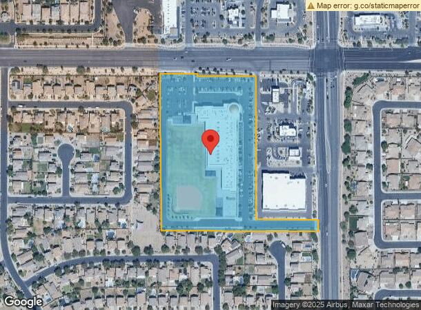  10707 E Guadalupe Rd, Mesa, AZ Parcel Map