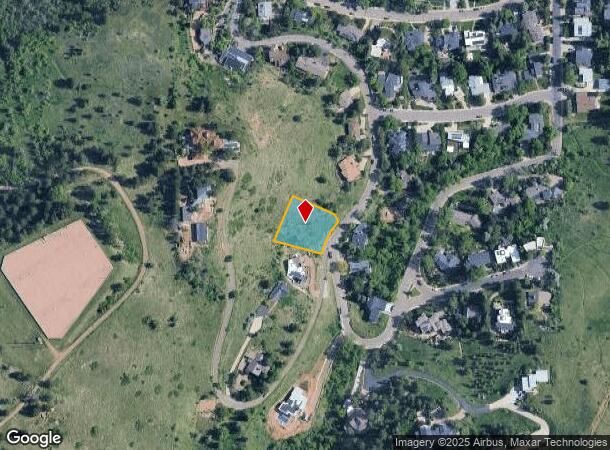  233 Bellevue Dr, Boulder, CO Parcel Map