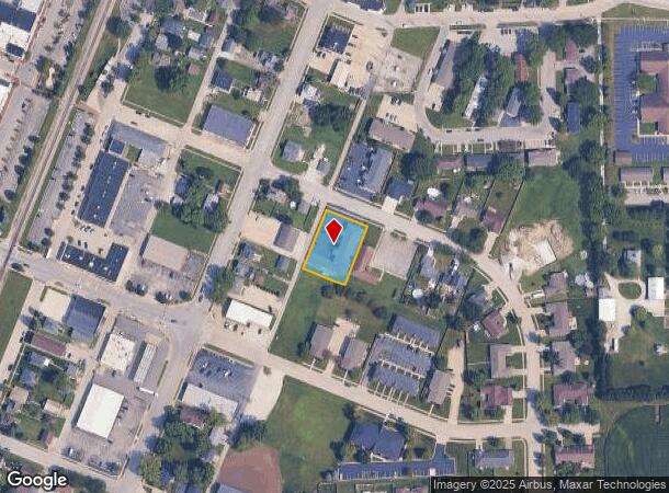  110 E First St, Manteno, IL Parcel Map