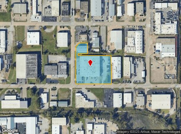  6915 E 13Th St, Tulsa, OK Parcel Map