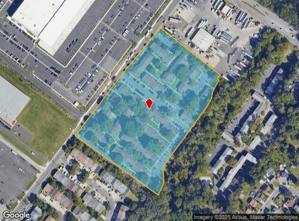  9601 Ashton Rd, Philadelphia, PA Parcel Map