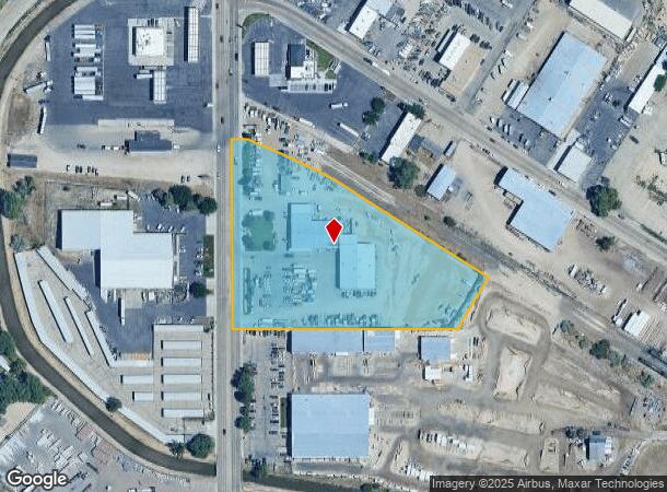  1214 N Franklin Blvd, Nampa, ID Parcel Map