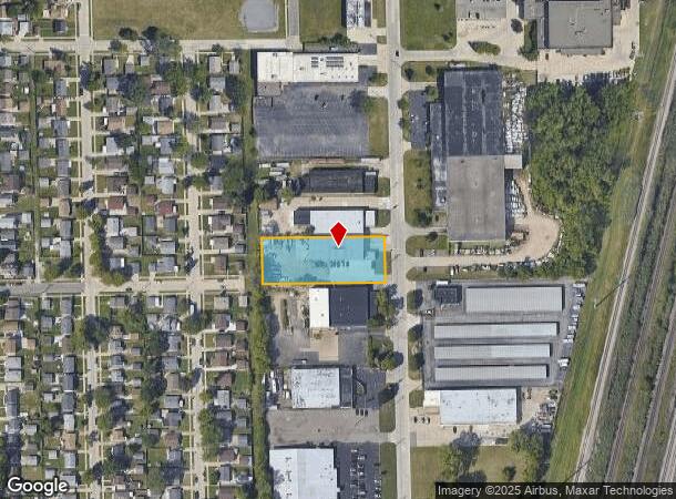  4308 13Th St, Wyandotte, MI Parcel Map