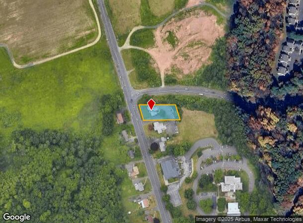  1496 Sullivan Ave, South Windsor, CT Parcel Map