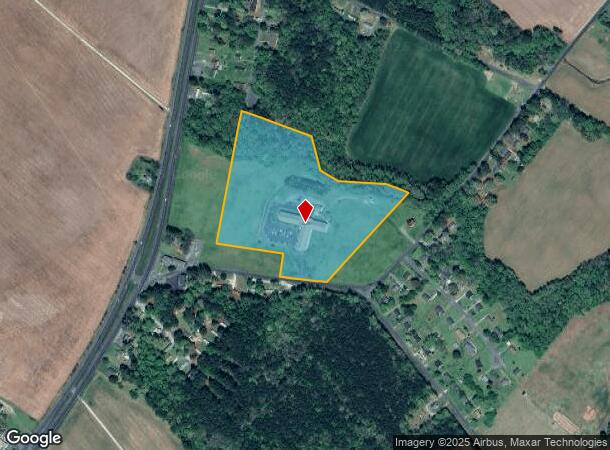 26463 Metompkin Rd, Parksley, VA Parcel Map