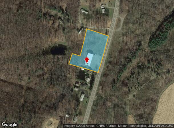 3473 Chestnut Ridge Rd, Grantsville, MD Parcel Map