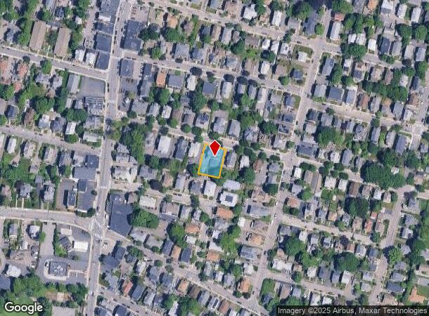 31 Washington Ave, Waltham, MA Parcel Map