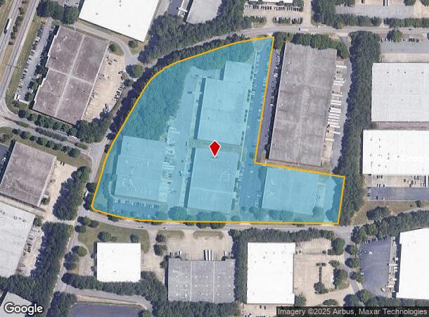  4100 Westpark Dr Sw, Atlanta, GA Parcel Map