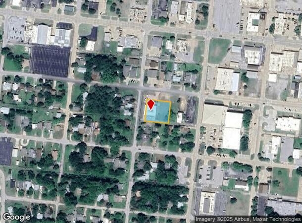  1212 W Willow Ave, Duncan, OK Parcel Map