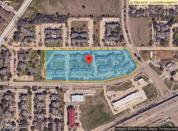  3602 Easton Meadows Dr, Garland, TX Parcel Map