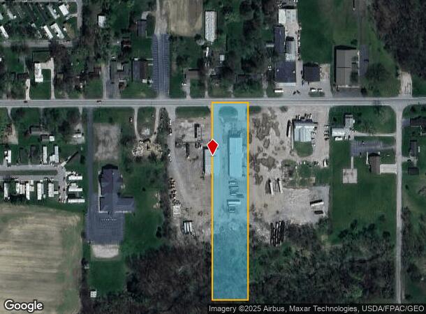 321 W Main St, Delta, OH Parcel Map