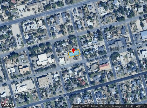 105 N G St, Midland, TX Parcel Map