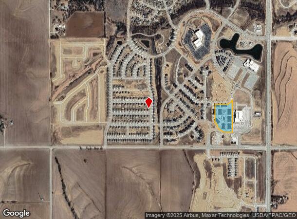 20506 Monroe Ct, Elkhorn, NE Parcel Map