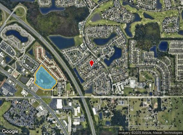  1001 Jamison Loop, Kissimmee, FL Parcel Map