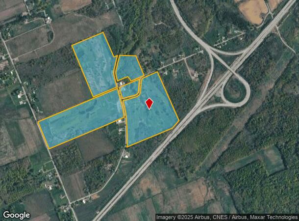 12486 Beebe Rd, Silver Creek, NY Parcel Map
