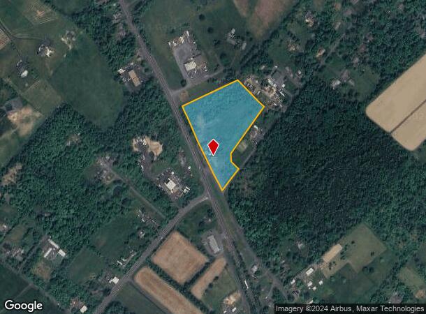  8005 Easton Rd, Ottsville, PA Parcel Map