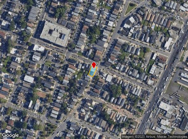  1040 Julia St, Elizabeth, NJ Parcel Map