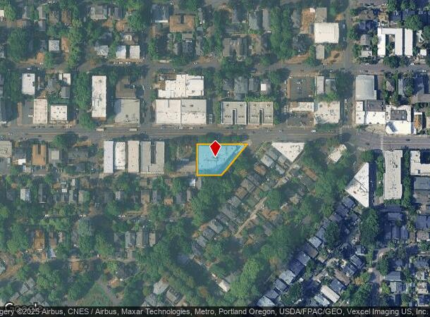  1736 Se Hawthorne Blvd, Portland, OR Parcel Map