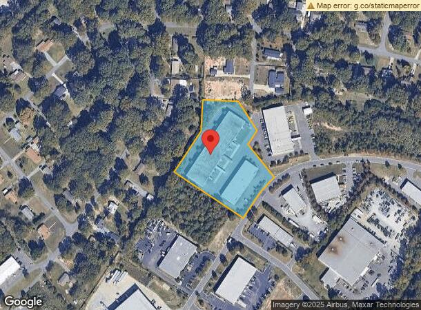  135 Cupped Oak Dr, Matthews, NC Parcel Map