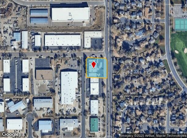 6800 W 117Th Ave, Broomfield, CO Parcel Map