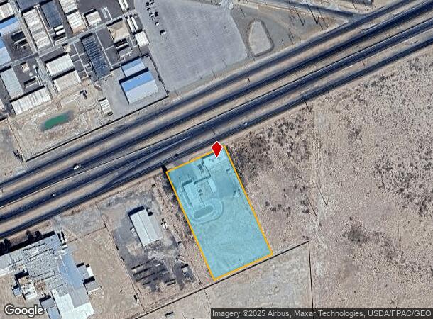75 S Frontage Rd, Pecos, TX Parcel Map