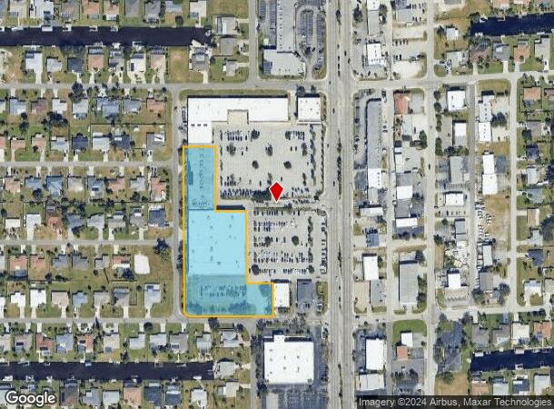  1410 Del Prado Blvd S, Cape Coral, FL Parcel Map