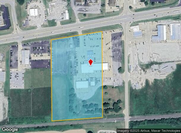 1815 W Main St, Salem, IL Parcel Map