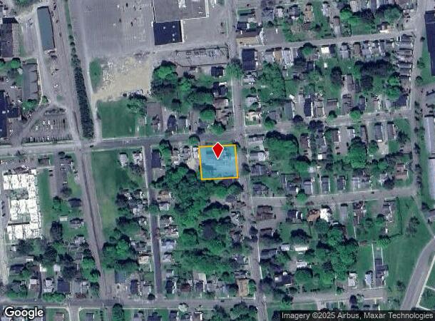  38 Birdsall St, Norwich, NY Parcel Map