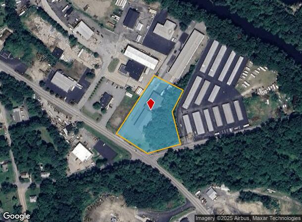 740 Quaker Hwy, Uxbridge, MA Parcel Map