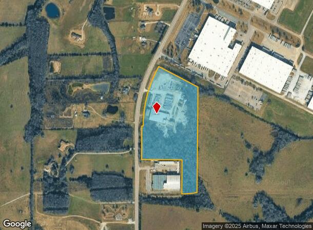 1555 Mitchell Young Rd, Montgomery, AL Parcel Map