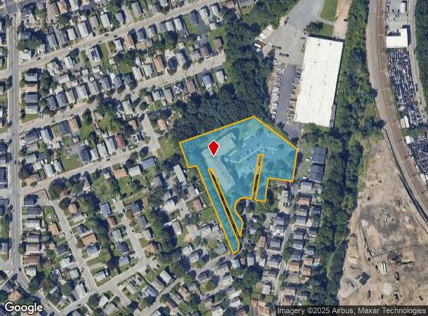  70 Lincoln Ave, Cranston, RI Parcel Map