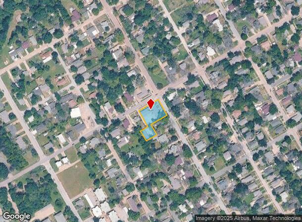 909 N Preston St, Ennis, TX Parcel Map