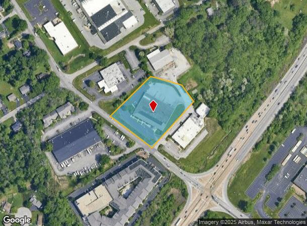  893 S Matlack St, West Chester, PA Parcel Map