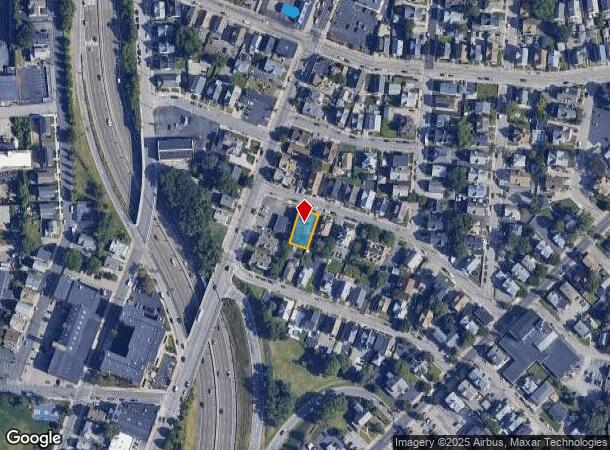 11 Allen Ave, Pawtucket, RI Parcel Map