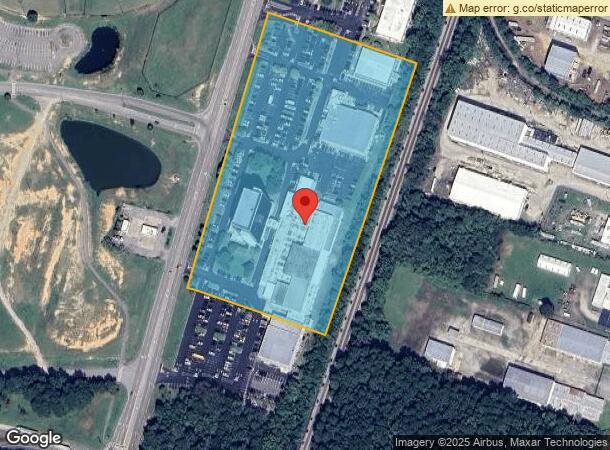  1417 N Church St, Rocky Mount, NC Parcel Map