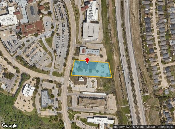  6445 Harris Pky, Fort Worth, TX Parcel Map