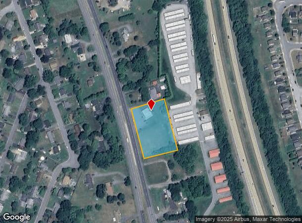  1093 S Dupont Blvd, Smyrna, DE Parcel Map