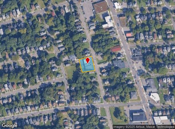 218 Webster Ave, Syracuse, NY Parcel Map